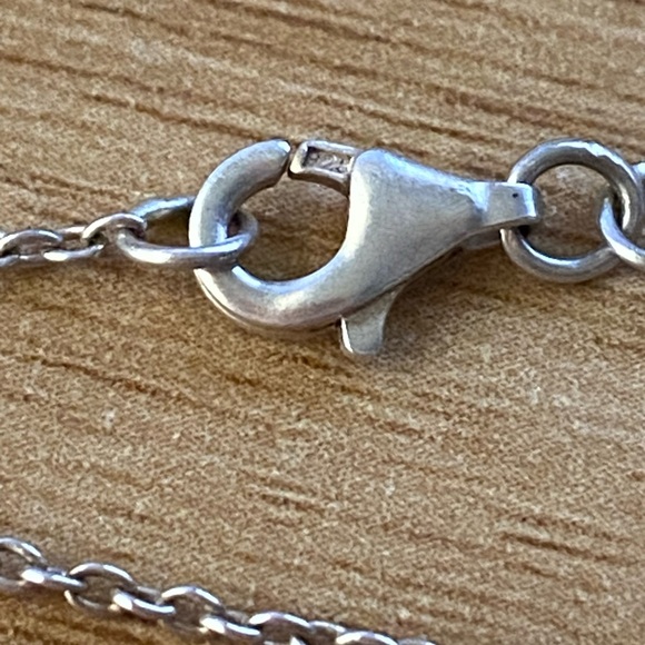 Beautiful vintage moonstone necklace marked 925 Sterling silver - Picture 6 of 9